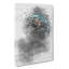 Stars Surrounding Planet Earth in Abstract - Wrapped Canvas Drawing - Wrapped Canvas-55337998