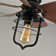 52cm Socket Ceiling Fan with Remote Control and Light Kit Included