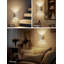 Veilleuse brancher les lumières de nuit dans le capteur de lumière murale 0 100LM blanc doux 3000K lumière de nuit à intensité variable veilleuse moderne pour le couloir chambre à coucher, escalier, paquet de 2