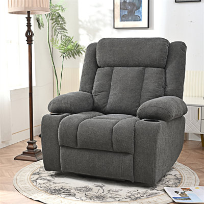 Power Lift Recliner Sofa With Cup Holders