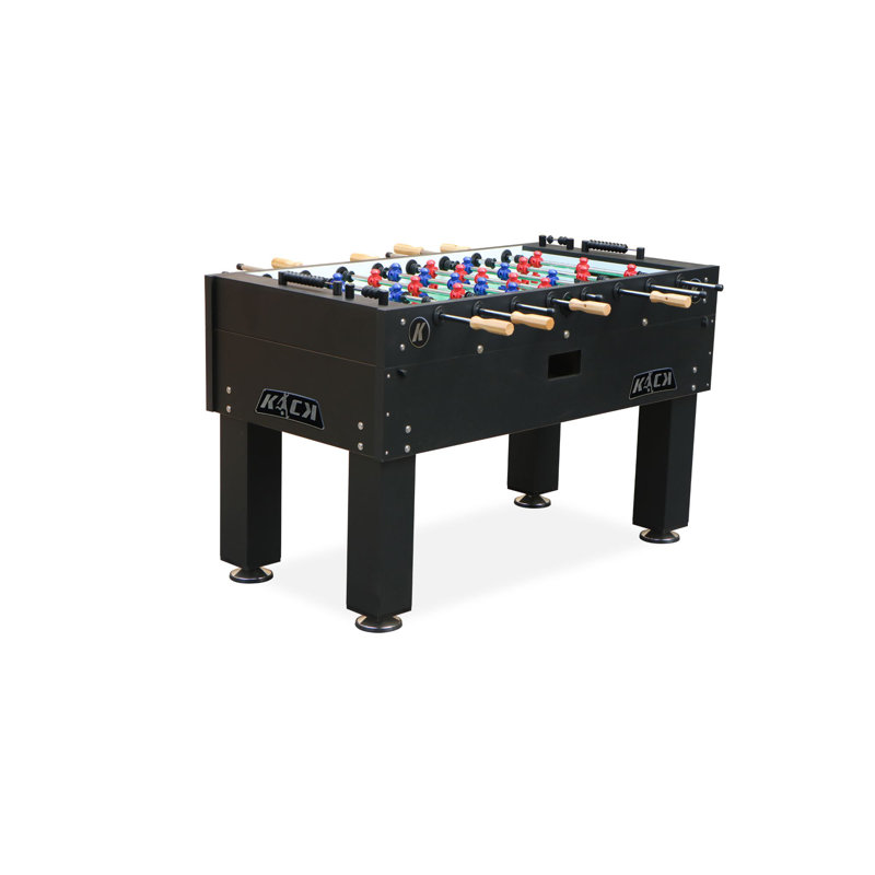 Titan 55" Black Heavy-Duty Tournament Foosball Table