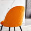 Chaise de salle à manger en velours (seulement 4 chaises)
