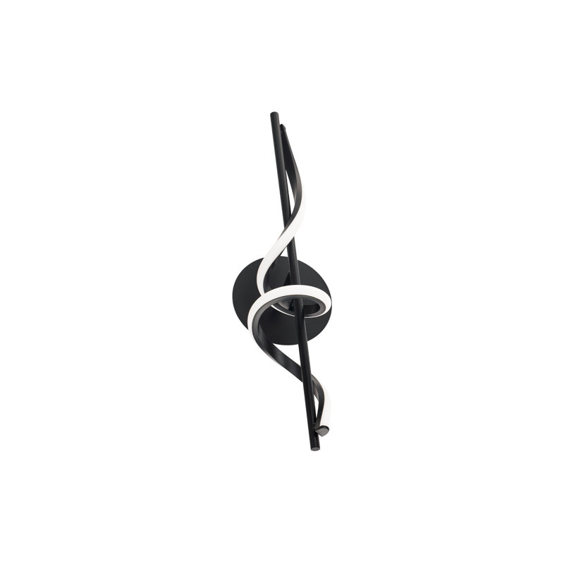 Éclairage pour meuble-lavabo et applique murale à intensité variable 22 "avec interrupteur de température de couleur Corkscrew de 2700K / 3000K / 3500K / 4000K