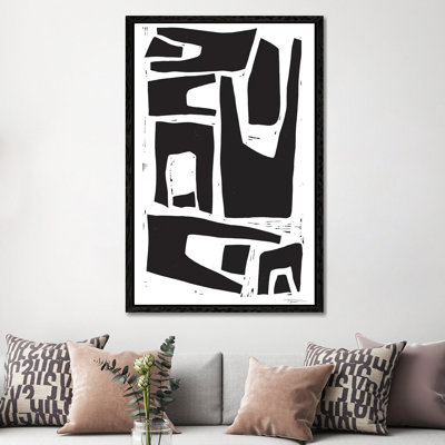 Minimalist Organic Shapes by Statement Goods - Floater Frame Gallery-Wrapped Canvas Giclée on Canvas