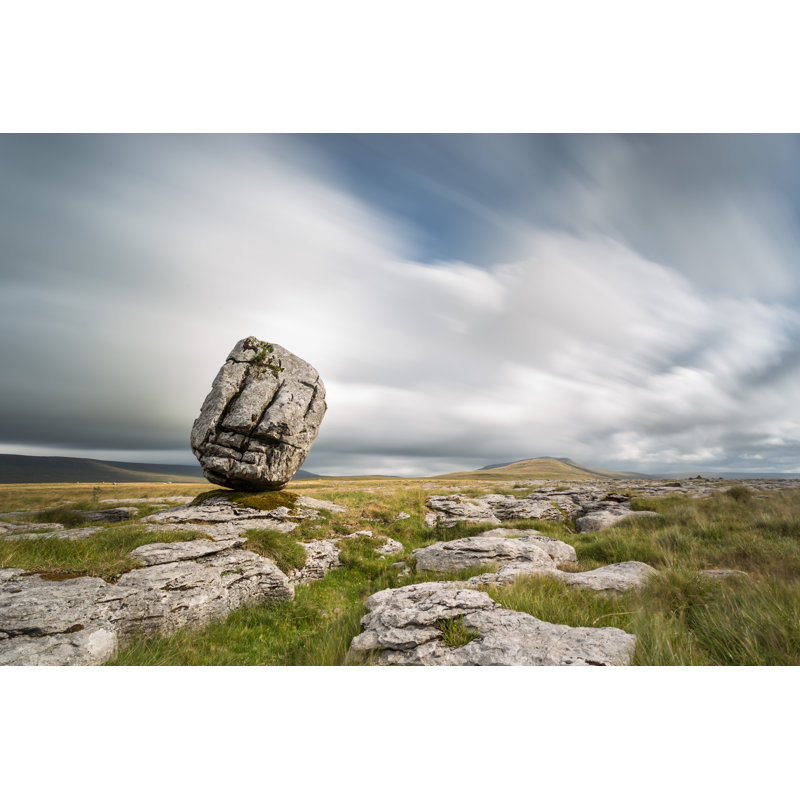 Twistleton Scar Erratic by PHILMACDPHOTOGRAPHY - Wrapped Canvas Print, 81cm H x 122cm W x 3.8cm D