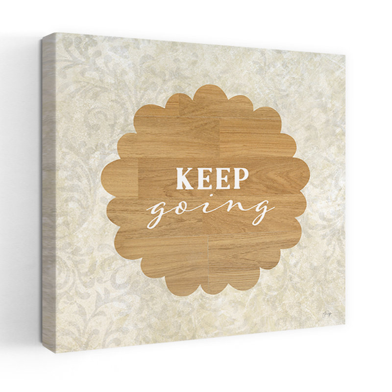 Keep Keeping Abstract Art contemporain, H 48 po x l 48 po