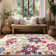 Allexys Floral Area Rug