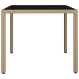 Lotje Square 2 - Person 90cm L Table
