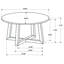 Table basse ronde Enlow