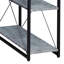 Bureau avec tablettes ouvertes et huche-1252417946
