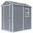 6X4 FT Resin Outdoor Storage Sheds