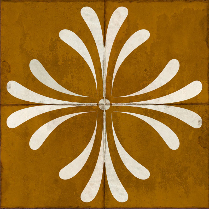 12x12 Dark Brown and White Vinyl Peel and Stick Tiles