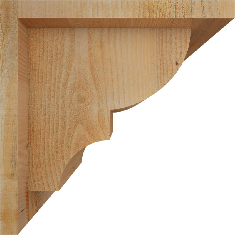 Corbeau Ridgewood avec contre-plaque, H 10 po x l 8 po x P 10 po, Sapin de Douglas, Sciage brut