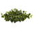 13'' Faux Philodendron Plant in Foam Freestanding