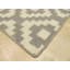 Tapis contemporain gris à motif géométrique de treillis à losanges gris-2102633439