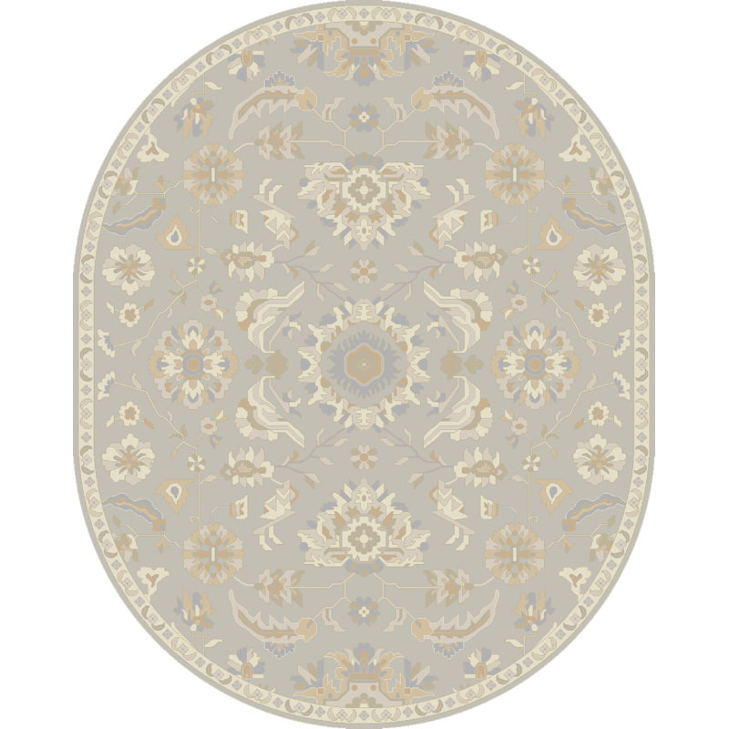 Arden Wool Oriental Indoor Rug, Oval 8' x 10'