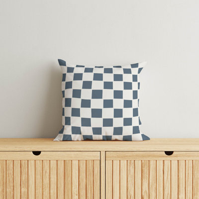 Checkered Throw Pillow