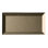 Carrelage mural de cuisine et de salle de bain à rebord biseauté inversé en verre de qualité diamant 3 po x 6 po Secret Dimensions