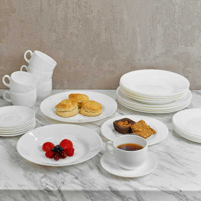 30 Piece Dinnerware Set, Service for 6