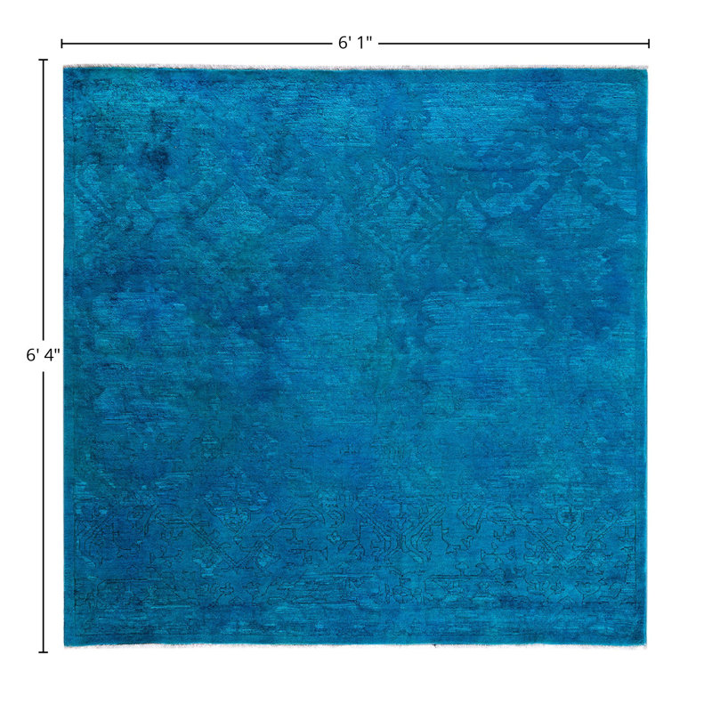 Ixia One-of-a-Kind 6' 1" X 6' 4" Hand Knotted Area Rug