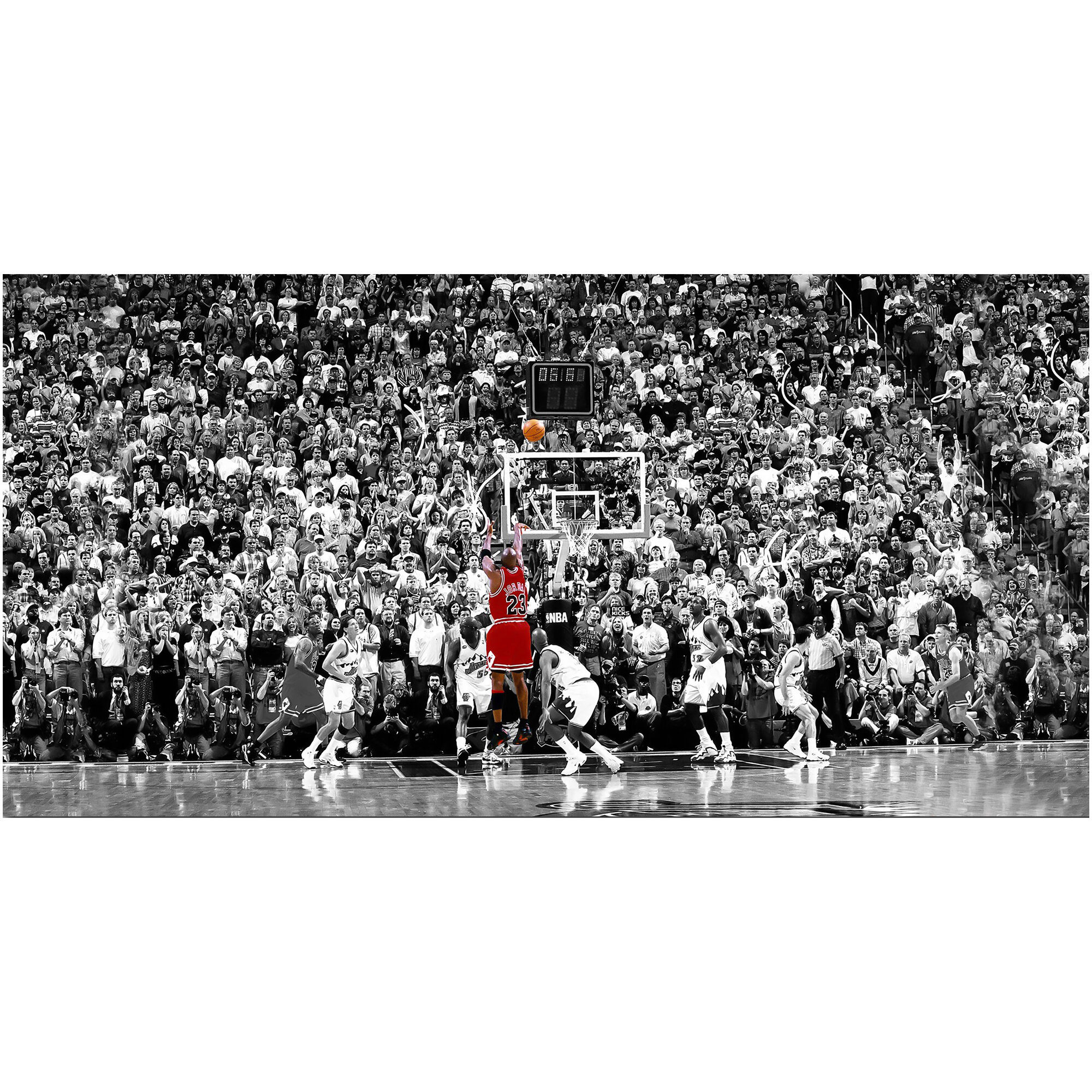 Michael Jordan Chicago Bulls # 23 & 45 Color 8 x 10 Print - Photo -  Picture Dunk