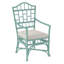 Chippendale Upholstered Arm Chair-1220169744-1252848224