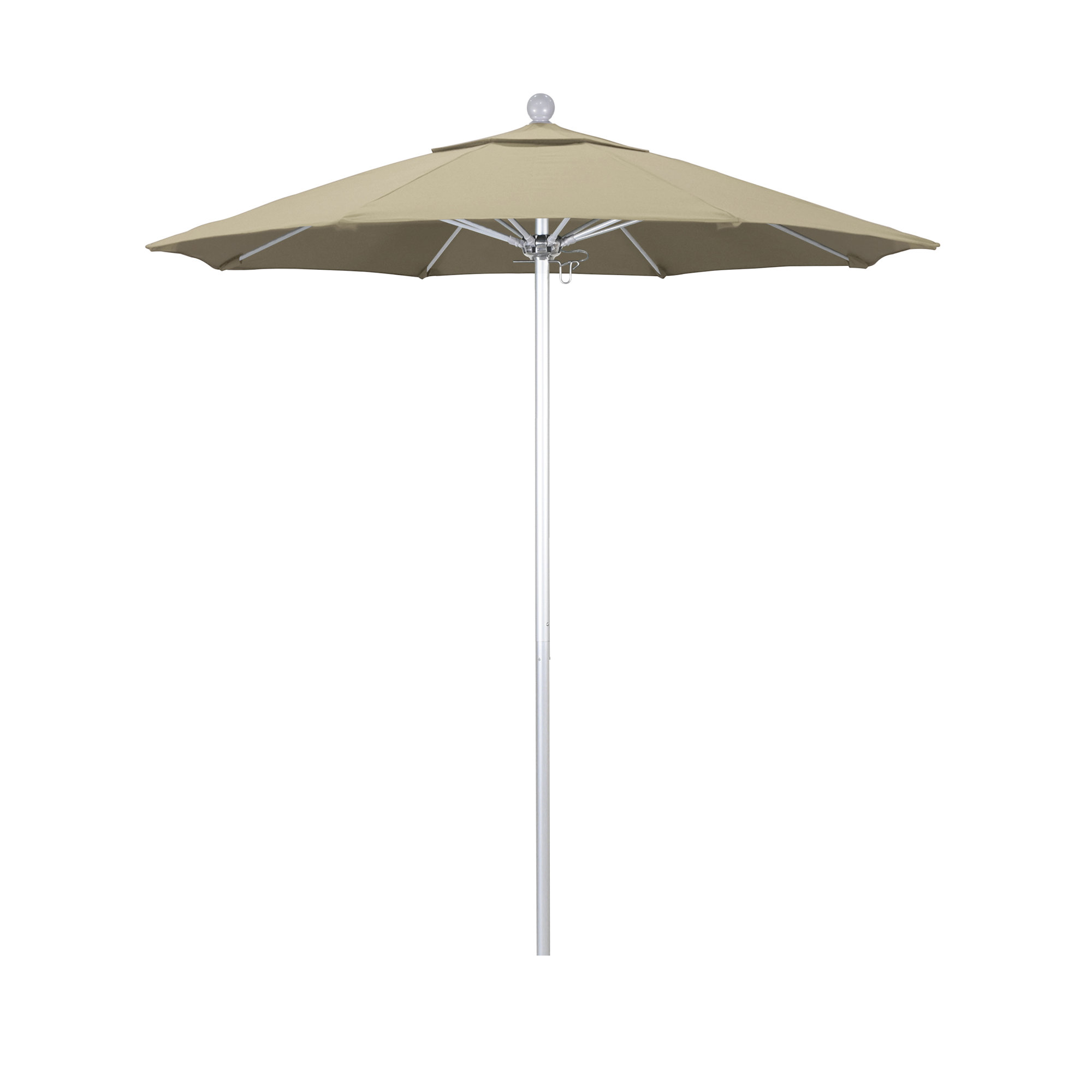Hibo 90'' Sunbrella® Outdoor Umbrella, Antique Beige Sunbrella® Canvas