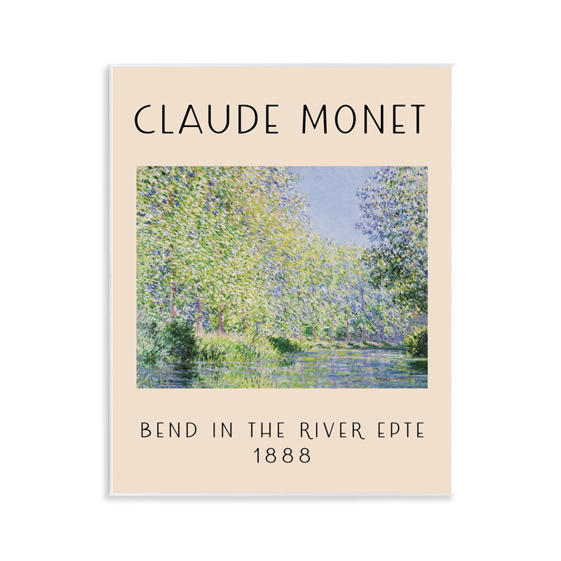 «Classic River Bend Monet» par Daphne Polselli