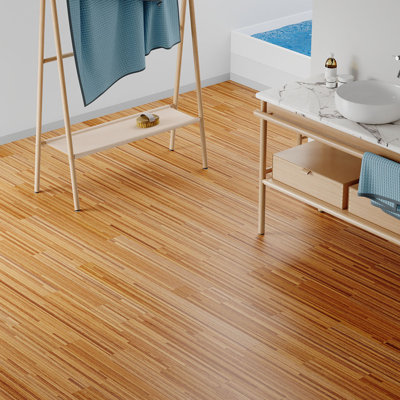91.5cm W x 91.5cm L x 0.2cm Laminate Flooring