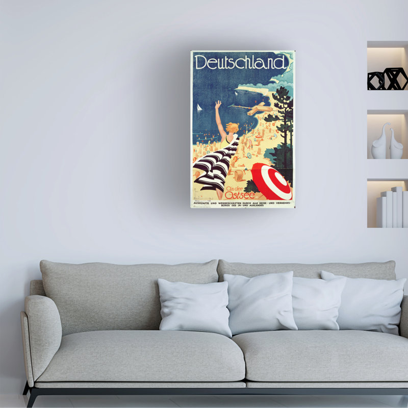 Art sur toile de Richard Friese, H 19 po x l 12 po