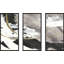 « Dorées arcs I », ensemble de 3 reproductions sur toiles encadrées-582138727