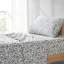 Lillian Block Print Cotton Sheet Set Blue-111329025