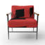 Fauteuil d'appoint rembourré Walt Crossing Paths II-1379795553