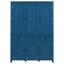 Garde-manger de style Shaker de 74,8 po de hauteur Briarton avec tablettes réglables et plateaux coulissants-124948303