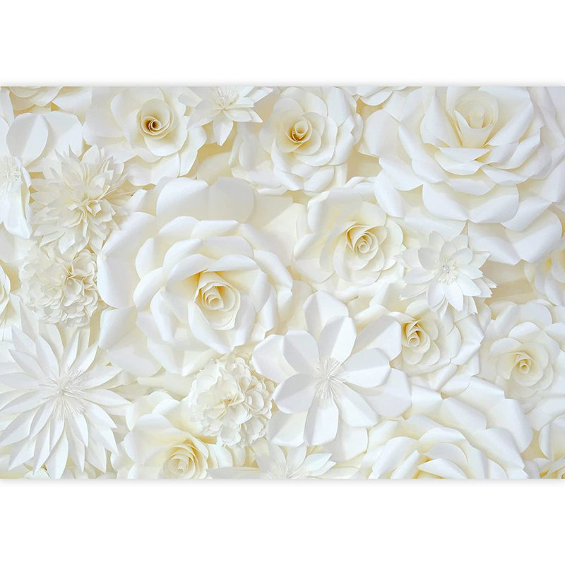 Peel & Stick Floral Border, 66" L x 96" W
