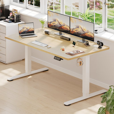 Mallus 120CM x 60CM Electric Height Adjustable Standing Desk