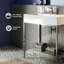 Ensemble de meuble-lavabo autoportant Pierre 32-92365955