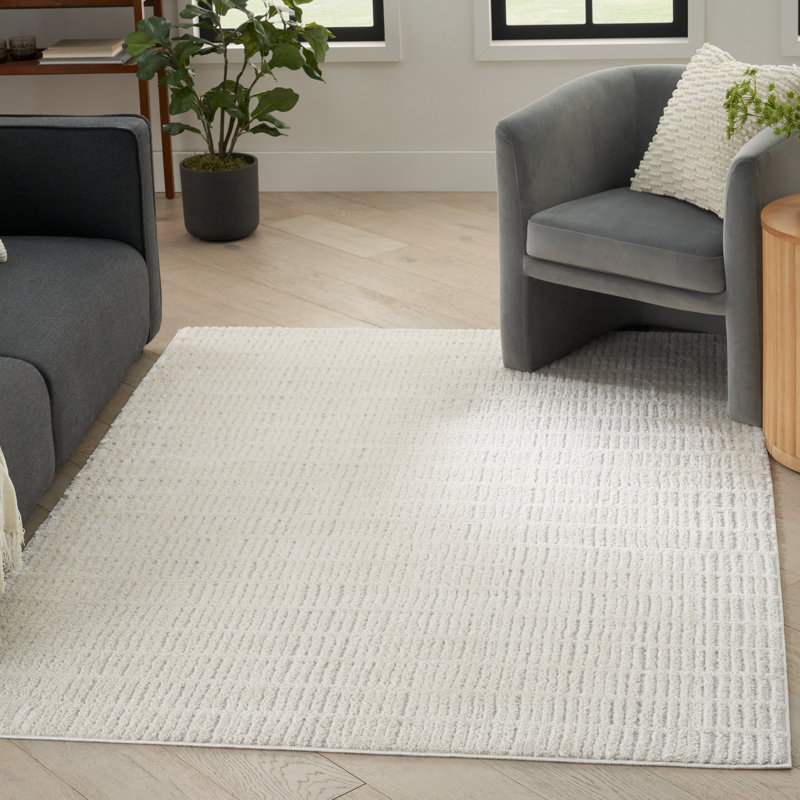 Geometric Indoor Rug, Rectangle 7'10" x 9'10"