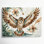 Hawaiian Hawaiian Owl, art mural sur toile blanche