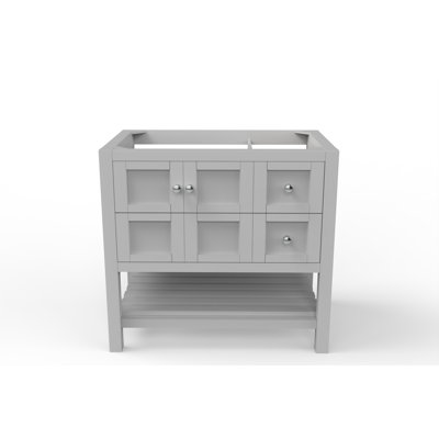 Venice 35" Single Bathroom Vanity Base only