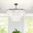 Ikraan 4 - Light Dimmable Tiered Chandelier-1362640320