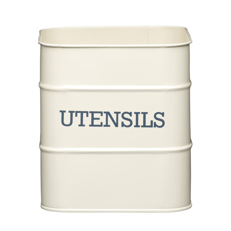 Living Nostalgia Utensil Holder, Cream