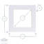 Bevelled Shadow Box Picture Frame with Mat-55856852-55856855