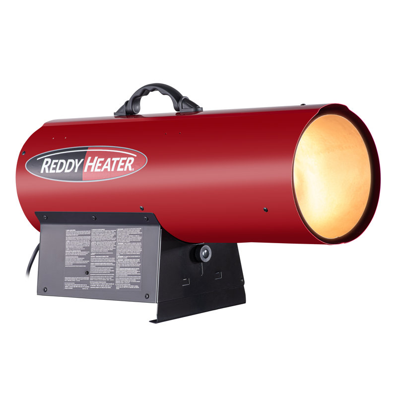 Reddy Heater Propane Forced Air Heater, 150,000 BTU, Outdoor/Indoor - RFG150V