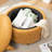Savinien Upholstered Round Storage Ottoman-873350180