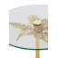 Sika Glass Top End Table