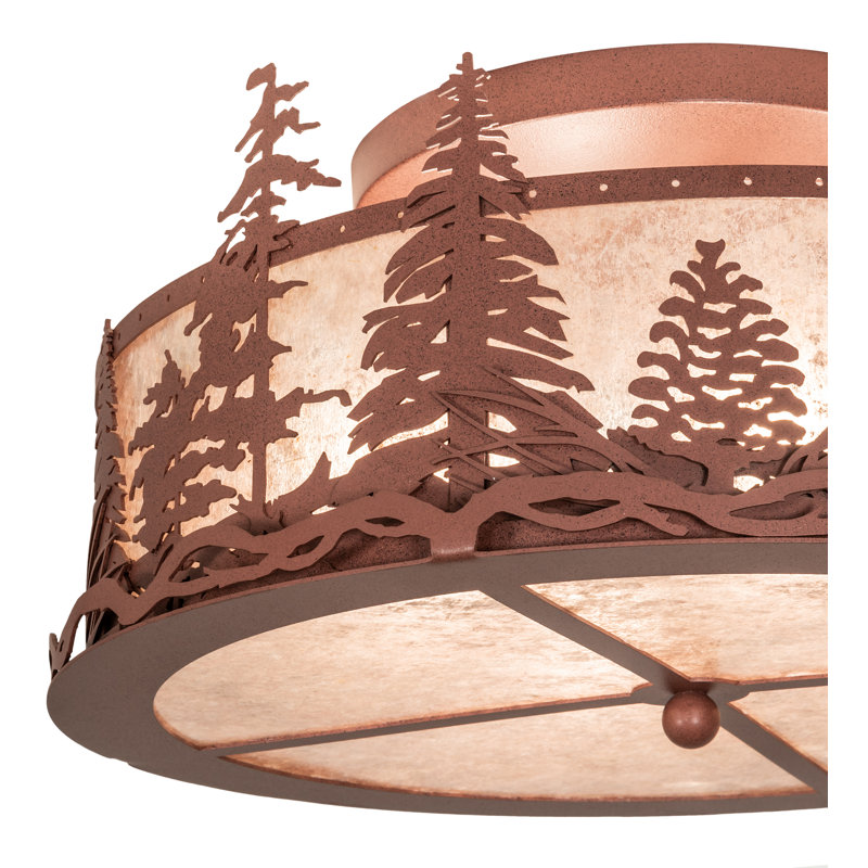 Fitzgerald 4 - Light Flush Mount