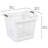 Sterilite Ultra Dirty Clothes Laundry Hamper