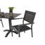 Eshan 2 - Person Patio Dining Set Square Table-539213940
