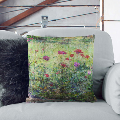 The Teton Mountain Range Cushion with Filling